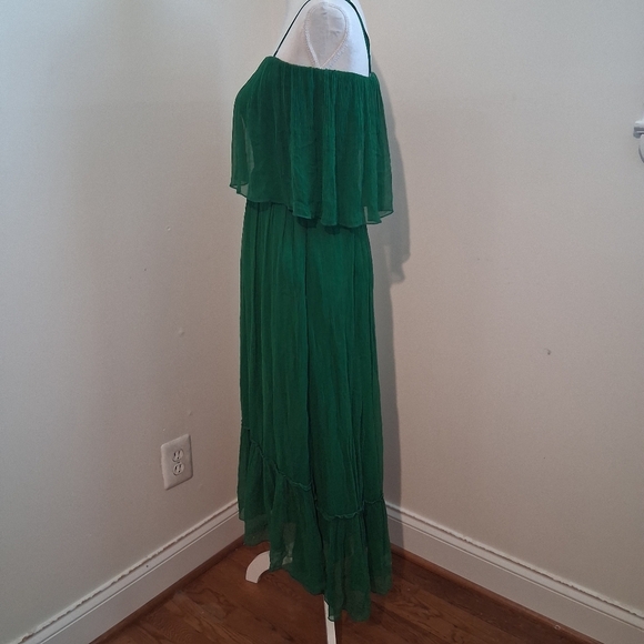 Ritu Kumar Emerald Green Maxi Dress Size XS NWT - Picture 7 of 13